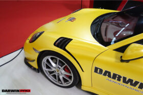 DarwinPro Aerodynamics DarwinPRO 911 991.1 2C 4C GT3 Convert GT3RS Style Partial Carbon Fiber Fender (Fits Carrera, Targa S,