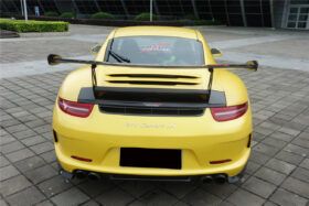 DarwinPRO 2012-2015 Porsche 911 991.1 2C Convert GT3V Style Rear Bumper With Diffuser (For Quad-Exhaust) | Fits Carrera, Carrera S - image 2