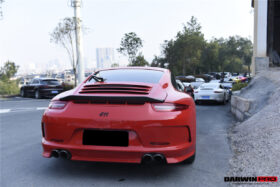 DarwinPro Aerodynamics DarwinPRO 911 991.1 2C Convert GT3 Style Rear Bumper (For Quad-Exhaust) Fits Carrera, Carrera S -