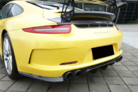 DarwinPRO 2012-2015 Porsche 911 991.1 2C Convert GT3V Style Rear Bumper With Diffuser (For Quad-Exhaust) | Fits Carrera, Carrera S - image 3