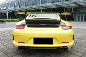 DarwinPRO 2012-2015 Porsche 911 991.1 2C Convert GT3V Style Rear Bumper With Diffuser (For Quad-Exhaust) | Fits Carrera, Carrera S - image 1