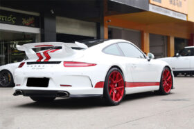DarwinPro Aerodynamics DarwinPRO 911 991.1 2C Convert GT3 Style Rear Bumper (For Quad-Exhaust) Fits Carrera, Carrera S -