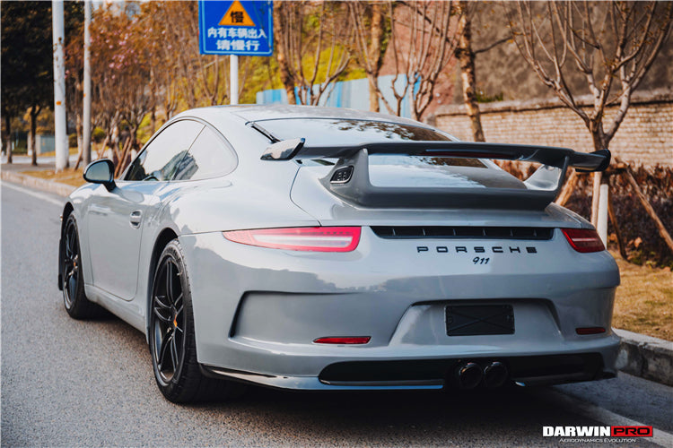 DarwinPro Aerodynamics DarwinPRO 911 991.1 2C GT3 Style Rear Bumper (For Mid-Exhaust) Fits Carrera, Carrera S - Image 2