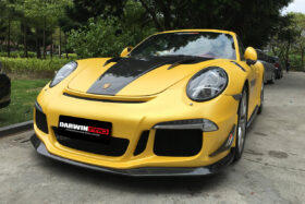 DarwinPRO 2012-2015 Porsche 911 991.1 Carrera Targa  S 4 4S GT3 Style Front Bumper Canards - image 4