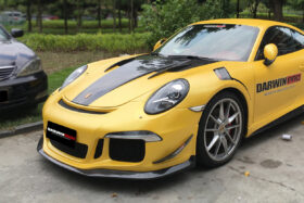 DarwinPRO 2012-2015 Porsche 911 991.1 Carrera Targa  S 4 4S GT3 Style Front Bumper Canards - image 6