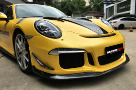 DarwinPRO 2012-2015 Porsche 911 991.1 Carrera Targa  S 4 4S GT3 Style Front Bumper Canards - image 7