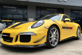 DarwinPRO 2012-2015 Porsche 911 991.1 Carrera Targa  S 4 4S GT3 Style Front Bumper Canards - image 8