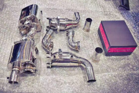 DarwinPRO 2016-2019 Porsche 911 991.2 2C 4C Carrera S Targa 4 4S Convert GT2RS Exhaust System (for GT2RS Style Bumper) - image 2