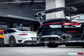 DarwinPRO 2013-2019 Porsche 911 991 Carrera Targa 4 4S 4C Only GT2RS Style Rear Bumper - image 4