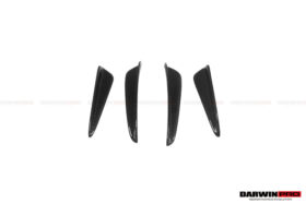 DarwinPro Aerodynamics DarwinPRO 911 991 Turbo S Carbon Fiber Front Canards DarwinPRO (BKSS) - Image 10