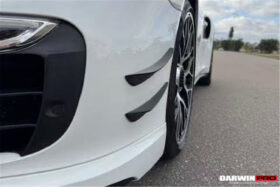 DarwinPro Aerodynamics DarwinPRO 911 991 Turbo S Carbon Fiber Front Canards DarwinPRO (BKSS) - Image 9
