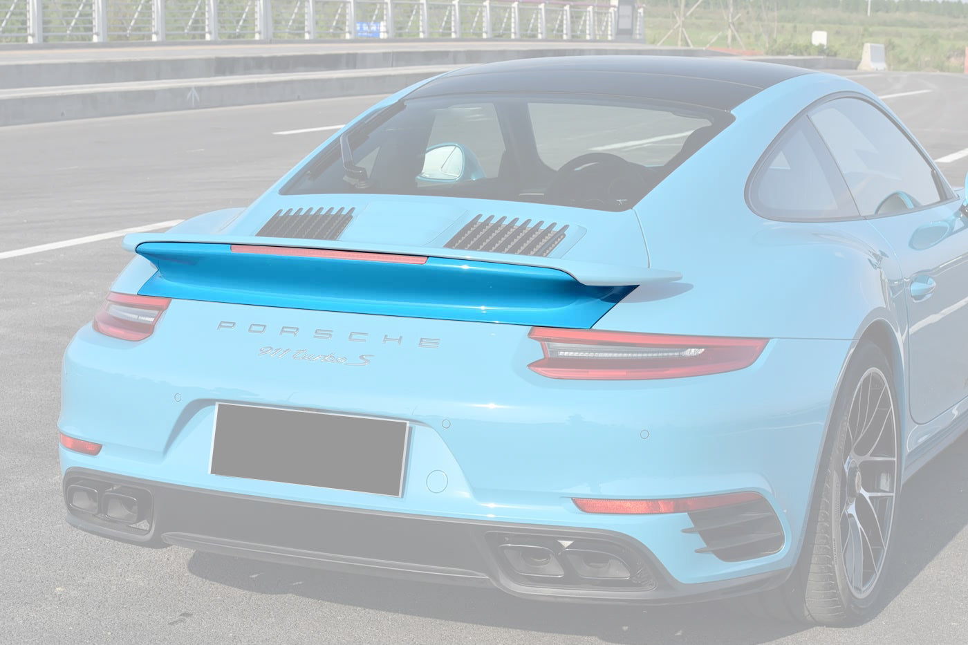 DarwinPRO 2016-2019 Porsche 911 991.2 Turbo S Carbon Fiber Down Wing