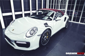 DarwinPro Aerodynamics DarwinPRO 911 991.2 Turbo S GT3RS Style Partial Carbon Fiber Fender - Image 2
