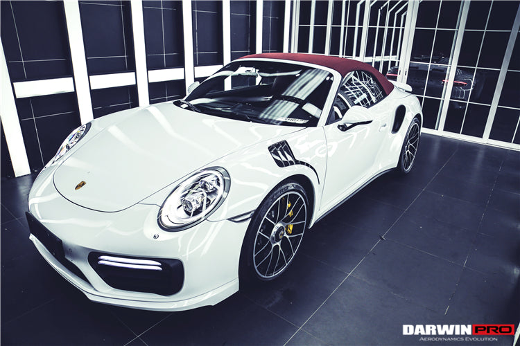 DarwinPro Aerodynamics DarwinPRO 911 991.2 Turbo S GT3RS Style Partial Carbon Fiber Fender - Image 2