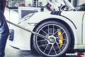 DarwinPro Aerodynamics DarwinPRO 911 991.2 Turbo S GT3RS Style Partial Carbon Fiber Fender - Image 7