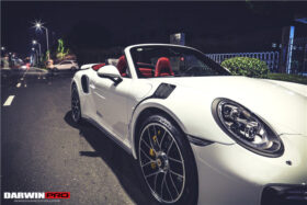 DarwinPro Aerodynamics DarwinPRO 911 991.2 Turbo S GT3RS Style Partial Carbon Fiber Fender - Image 8