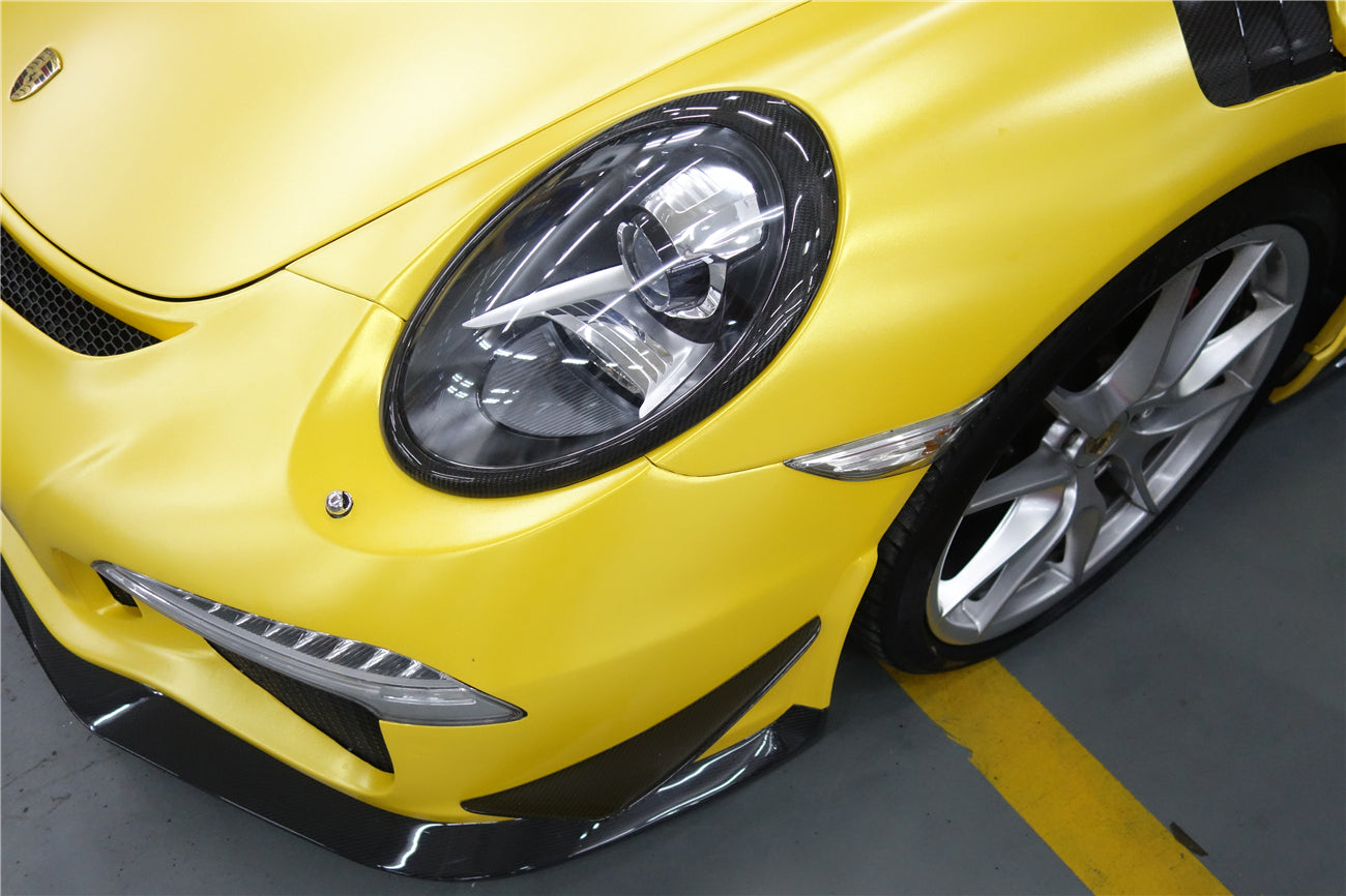 DarwinPro Aerodynamics DarwinPRO 911 991.1 Carrera Targa S 4 4S Carbon Fiber Eyebrow