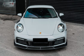 DarwinPRO 2019-2024 Porsche 911 992 Carbon Fiber Front Lip DarwinPRO (BKSS) Fits Carrera, S, 4, 4S, Targa, Cabriolet - image 1