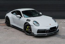 DarwinPRO 2019-UP Porsche 911 992 Carbon Fiber Side Skirts DarwinPRO (BKSS) Fits Carrera, S, 4, 4S, Targa, Cabriolet - image 1