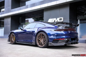 DarwinPRO 2019-2024 Porsche 911 992 Carrera Targa S 4 4S GTS SD-Sport Design Rear Lip (Dont Fit Normal Bumper) - image 6