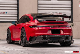 DarwinPRO 2019-2024 Porsche 911 992 Carrera Targa S 4 4S GTS SD-Sport Design Rear Lip (Dont Fit Normal Bumper) - image 9