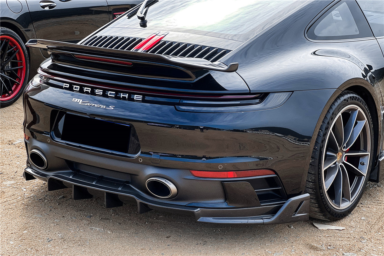 DarwinPRO 2019-2024 Porsche 911 992 Carrera Targa S 4 4S GTS SD-Sport Design Rear Lip (Dont Fit Normal Bumper)