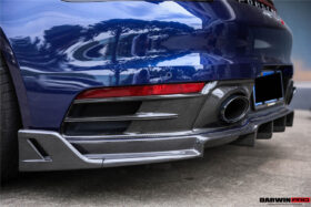 DarwinPRO 2019-2024 Porsche 911 992 Carrera Targa S 4 4S GTS SD-Sport Design Rear Lip (Dont Fit Normal Bumper) - image 7