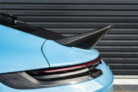 DarwinPRO 2019-2024 Porsche 911 992 Carrera S & 4 & 4S BKSS Ver.4 Style Trunk Wing - image 5