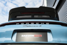 DarwinPRO 2019-2024 Porsche 911 992 Carrera S & 4 & 4S BKSS Ver.4 Style Trunk Wing - image 8