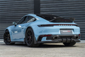 DarwinPRO 2019-2024 Porsche 911 992 SD-Sport Design Model Carbon Fiber Rear Bumper Vent Trims DarwinPRO (BKSSII) Fits Carrera, S, 4, 4S, Targa, Cabriolet - image 8