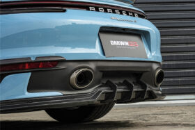 DarwinPRO 2019-2024 Porsche 911 992 SD-Sport Design Model Carbon Fiber Rear Lip DarwinPRO (BKSSII) Fits Carrera, S, 4, 4S, Targa, Cabriolet - image 9