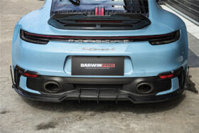 DarwinPRO 2019-2024 Porsche 911 992 SD-Sport Design Model Carbon Fiber Rear Lip DarwinPRO (BKSSII) Fits Carrera, S, 4, 4S, Targa, Cabriolet - image 10