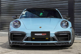 DarwinPRO 2019-2024 Porsche 911 992 Carrera & 4 & 4S & Targa & Cabriolet SD-Sport Design Model BKSSII Style Front Bumper Lip Splitter - image 6