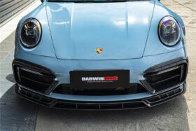 DarwinPRO 2019-2024 Porsche 911 992 Carrera & 4 & 4S & Targa & Cabriolet SD-Sport Design Model BKSSII Style Front Bumper Lip Splitter - image 9