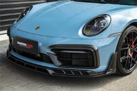 DarwinPRO 2019-2024 Porsche 911 992 Carrera & 4 & 4S & Targa & Cabriolet SD-Sport Design Model BKSSII Style Front Bumper Lip Splitter - image 10
