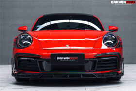 DarwinPRO 2019-2024 Porsche 911 992 Carbon Fiber Front Bumper Vent Trims DarwinPRO (BKSSII) Fits Carrera, S, 4, 4S, Targa, Cabriolet - image 6