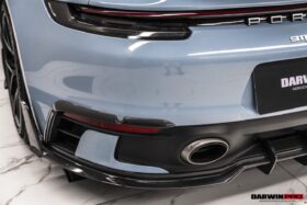 DarwinPRO 2019-2024 Porsche 911 992 SD-Sport Design Model Carbon Fiber Rear Bumper Vent Trims DarwinPRO (BKSSII) Fits Carrera, S, 4, 4S, Targa, Cabriolet - image 5