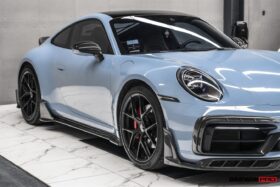 DarwinPRO 2019-UP Porsche 911 992 Carbon Fiber Side Skirts DarwinPRO (BKSSII) Fits Carrera, S, 4, 4S, Targa, Cabriolet - image 5