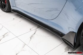 DarwinPRO 2019-UP Porsche 911 992 Carbon Fiber Side Skirts DarwinPRO (BKSSII) Fits Carrera, S, 4, 4S, Targa, Cabriolet - image 4