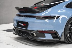 DarwinPRO 2019-2024 Porsche 911 992 SD-Sport Design Model Carbon Fiber Rear Lip DarwinPRO (BKSSII) Fits Carrera, S, 4, 4S, Targa, Cabriolet - image 5