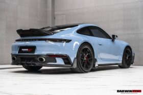 DarwinPRO 2019-2024 Porsche 911 992 Carrera S & 4 & 4S BKSS Ver.4 Style Trunk Wing - image 2