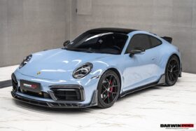 DarwinPRO 2019-2024 Porsche 911 992 SD-Sport Design Model Carbon Fiber Front Bumper Vent Trims DarwinPRO (BKSSII) Fits Carrera, S, 4, 4S, Targa, Cabriolet - image 8