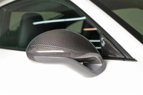 DarwinPRO 2012-2019 Porsche 911 991 Carrera, Cabriolet,  Targa, Turbo | 981 Cayman, Boxster OEM Sport Style Dry Carbon Fiber Mirror Housing Replacement - image 1