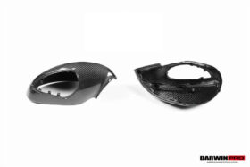 DarwinPRO 2012-2019 Porsche 911 991 Carrera, Cabriolet,  Targa, Turbo | 981 Cayman, Boxster OEM Sport Style Dry Carbon Fiber Mirror Housing Replacement - image 5
