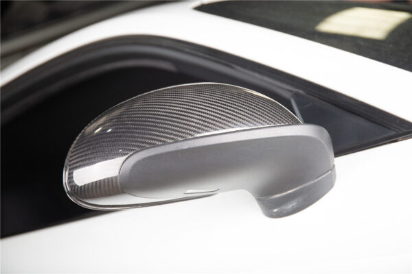 DarwinPRO 2012-2019 Porsche 911  Carrera, Targa,Cabriolet 991 | Cayman, Boxster 981 OEM Style Autoclave Carbon Fiber Mirror Housing Replacement