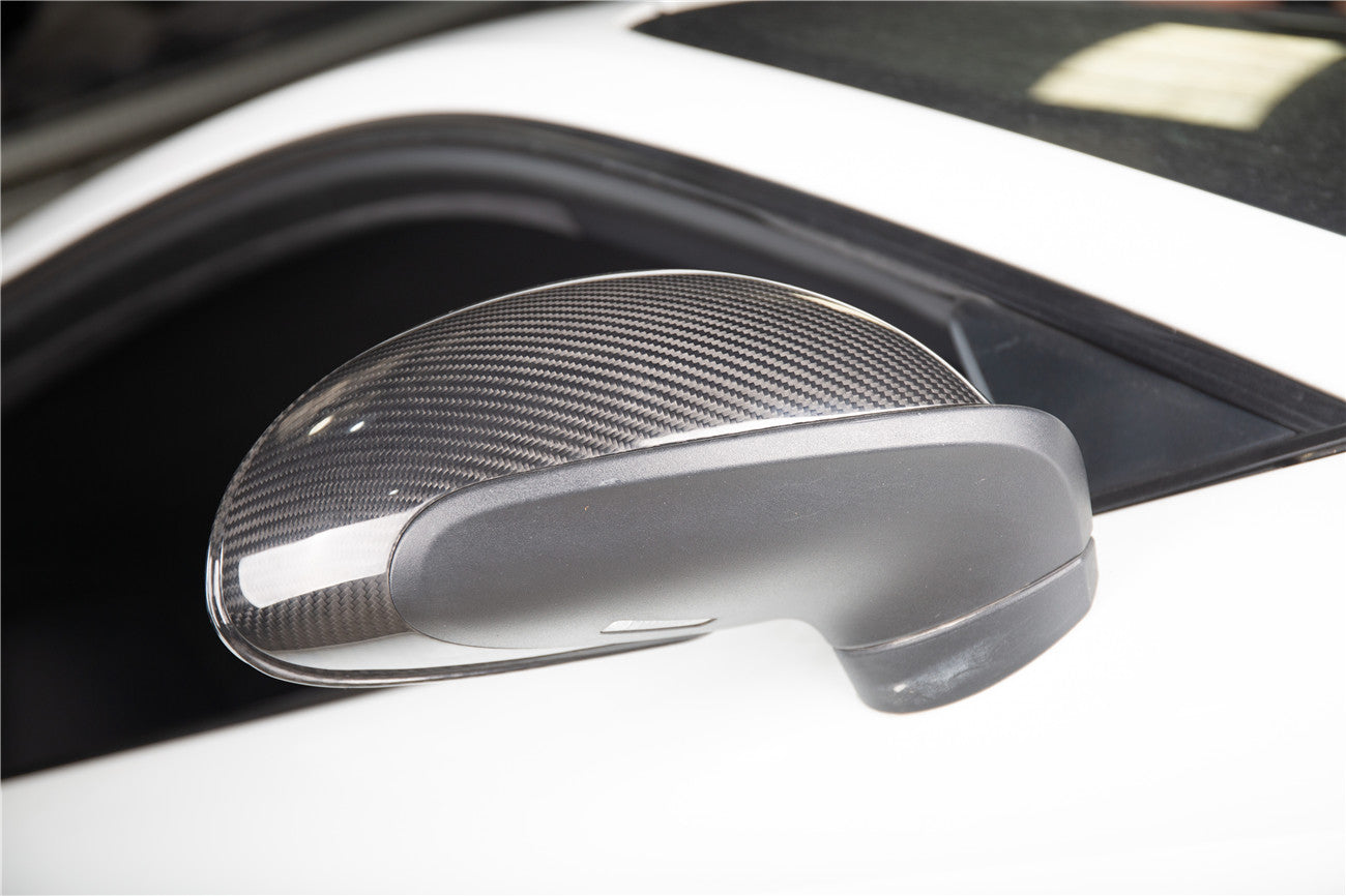 DarwinPRO 2012-2019 Porsche 911  Carrera, Targa,Cabriolet 991 | Cayman, Boxster 981 OEM Style Autoclave Carbon Fiber Mirror Housing Replacement