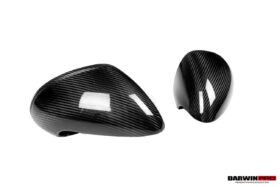 DarwinPRO 2012-2019 Porsche 911  Carrera, Targa,Cabriolet 991 | Cayman, Boxster 981 OEM Style Autoclave Carbon Fiber Mirror Housing Replacement - image 8