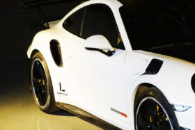 DarwinPRO 2013-2019 Porsche 991 Turbo S OEM Style Carbon Fiber Quarter Panel Side Scoops - image 1