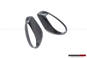DarwinPRO 2013-2019 Porsche 991 Turbo S OEM Style Carbon Fiber Quarter Panel Side Scoops - image 5