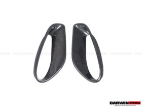 DarwinPRO 2013-2019 Porsche 991 Turbo S OEM Style Carbon Fiber Quarter Panel Side Scoops - image 6